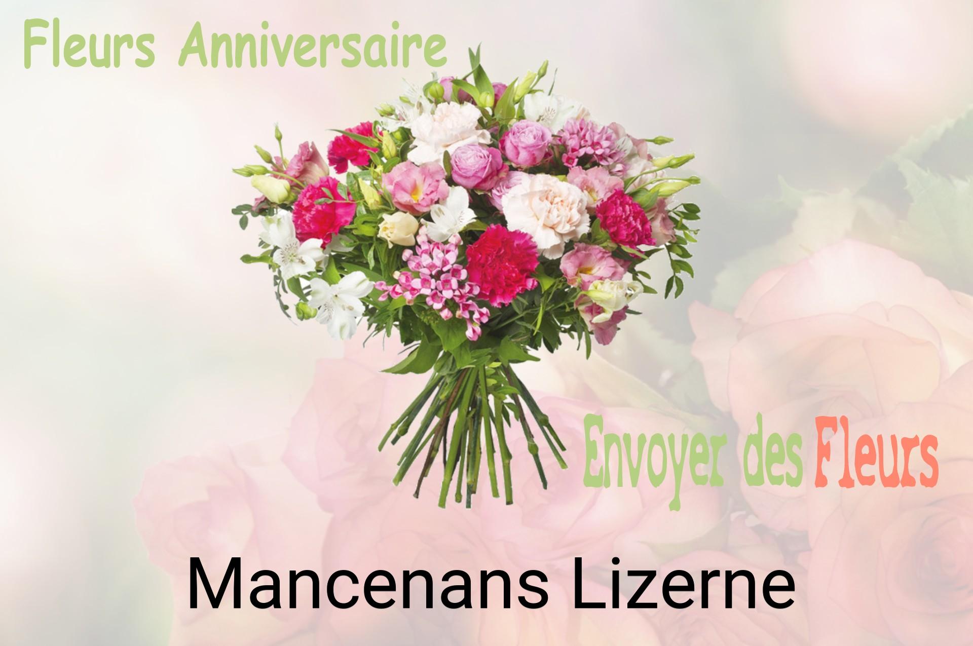 Bouquet de fleurs d’anniversaire livré à Mancenans-Lizerne